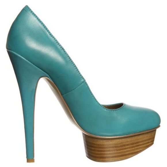 Fergie Olivia Wood Platform Heels - Picture 5 of 6